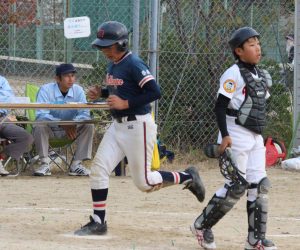 四回、奈良チャレンジャーズは１点を返す