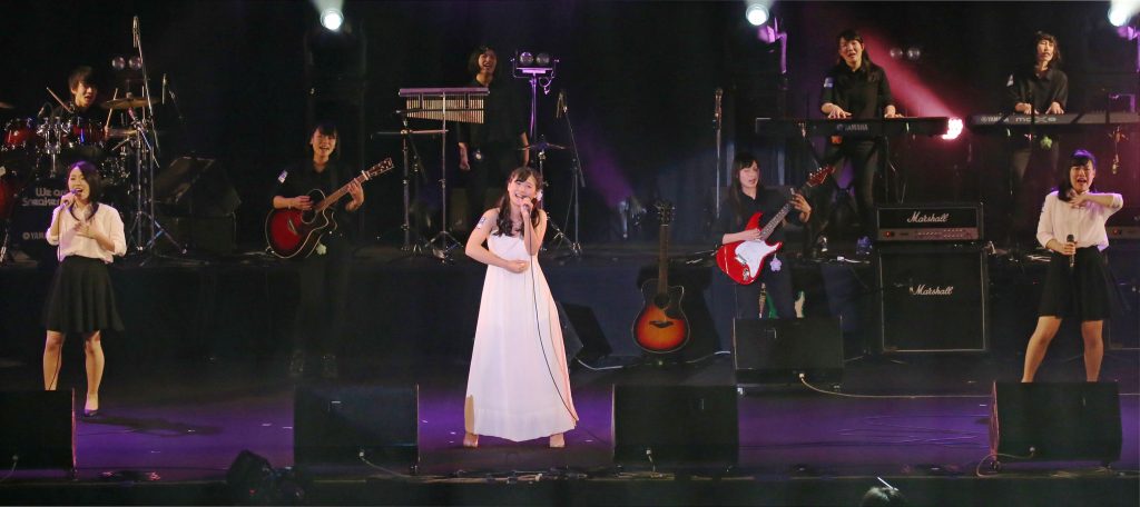 熱のこもった演奏で観客を魅了した西の京高校