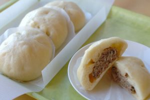 自家製酵母を使った豚マン