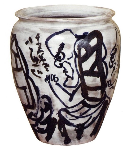 祈りの美⑤　甕　羅漢の図