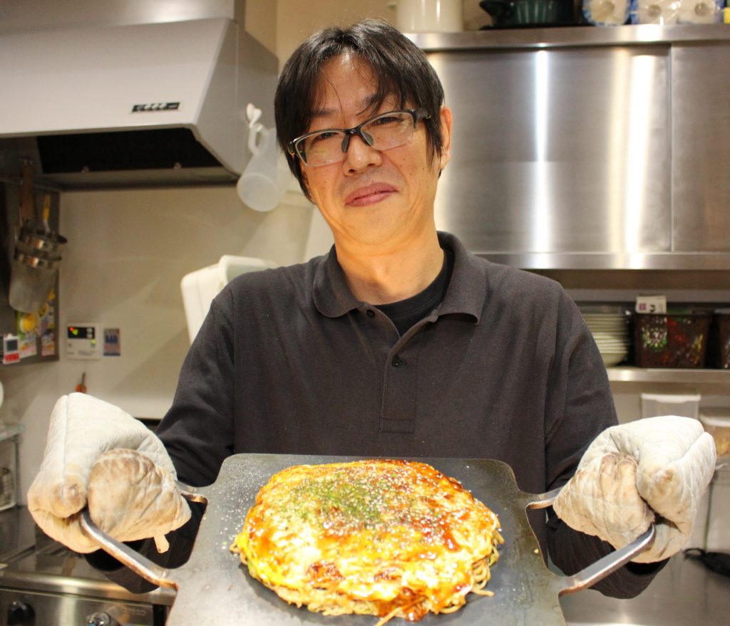 富岡秀文さん・ポーズ２