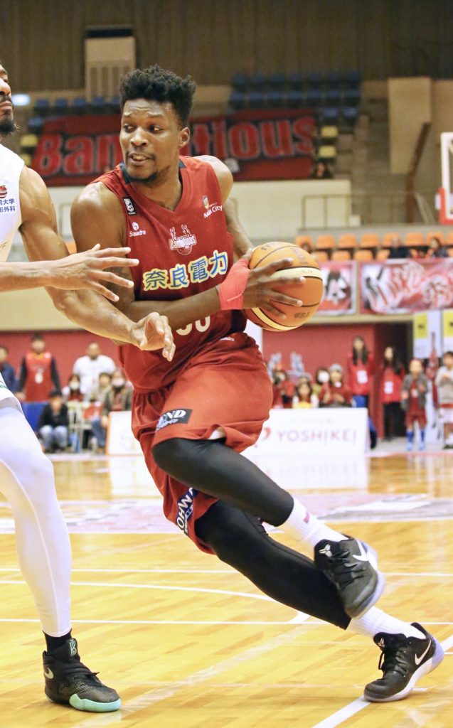 チームのポイントゲッター、テレンス・ウッドベリー選手