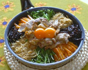 あっ、これ作ろ！完成したビビンバ❹