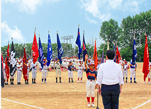 産経新聞社杯奈良市学童軟式野球大会・大会の挨拶